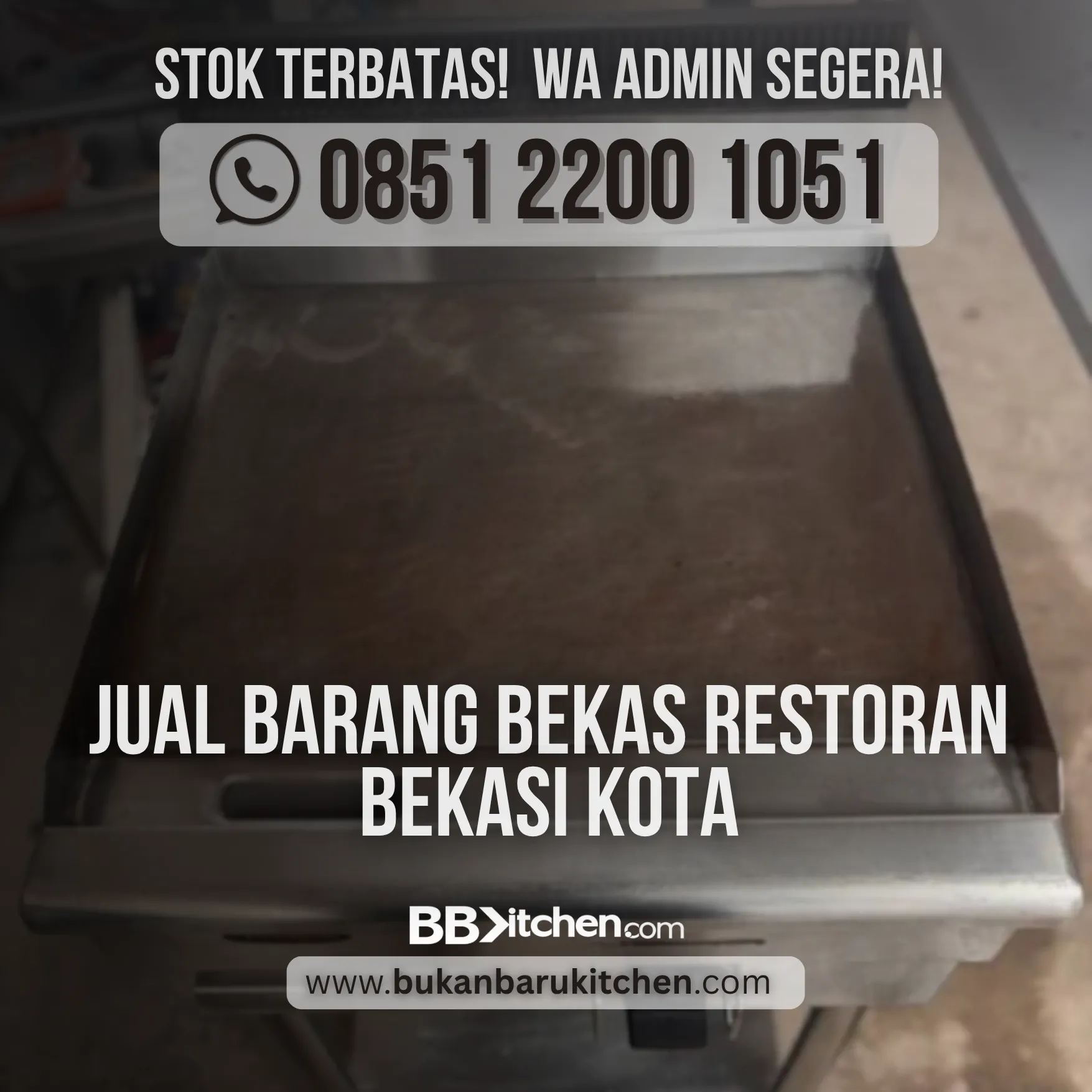 JUAL BARANG BEKAS RESTORAN BEKASI KOTA
