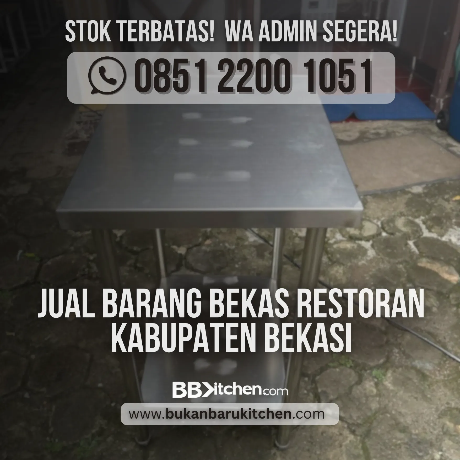 JUAL BARANG BEKAS RESTORAN KABUPATEN BEKASI