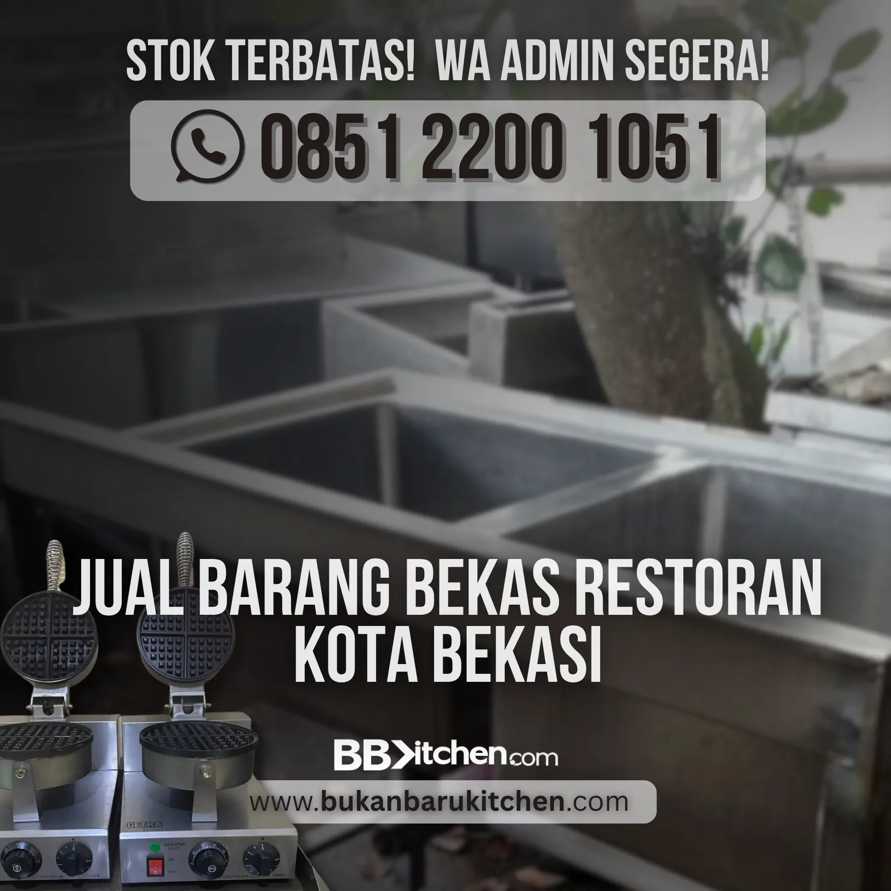 JUAL BARANG BEKAS RESTORAN KOTA BEKASI