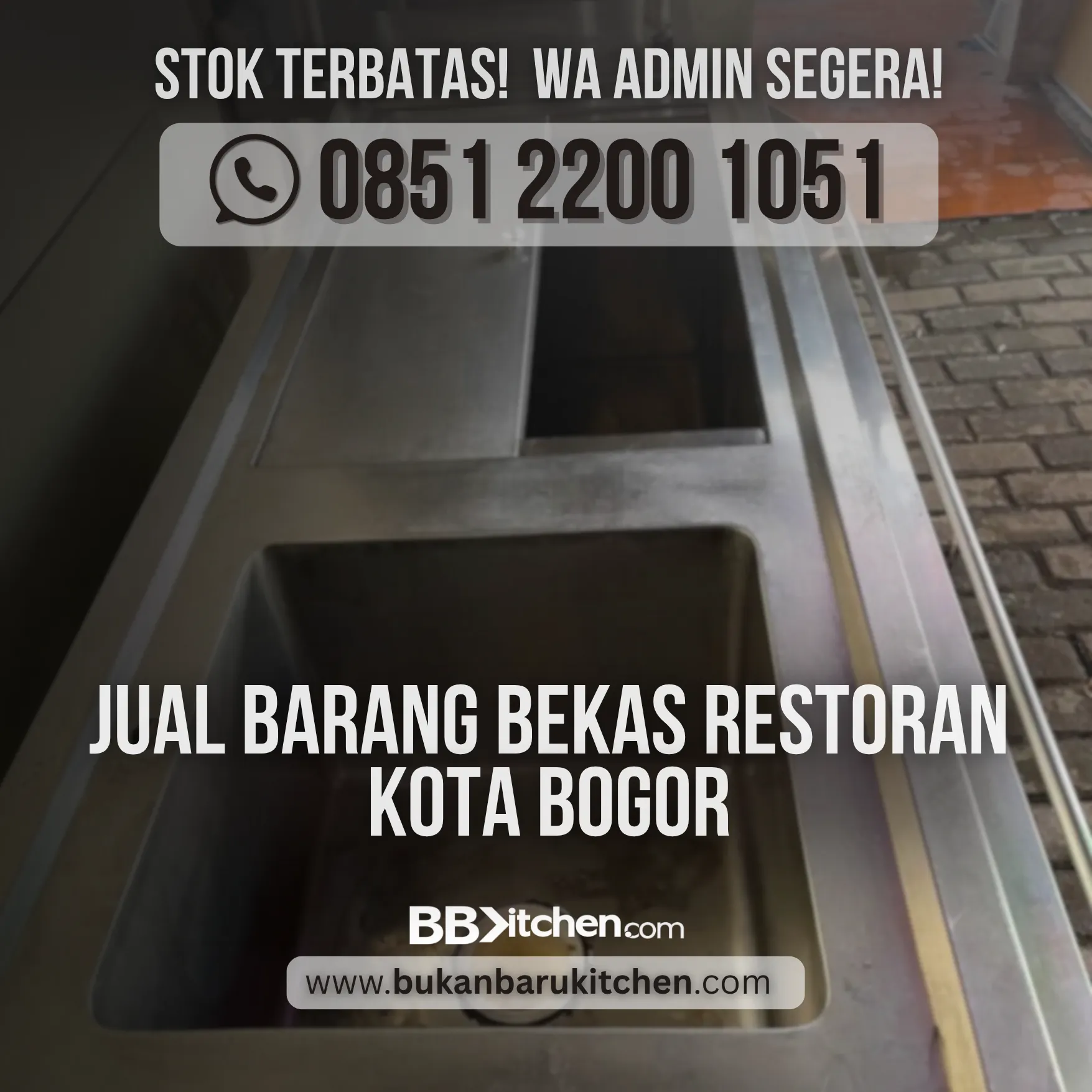 JUAL BARANG BEKAS RESTORAN KOTA BOGOR