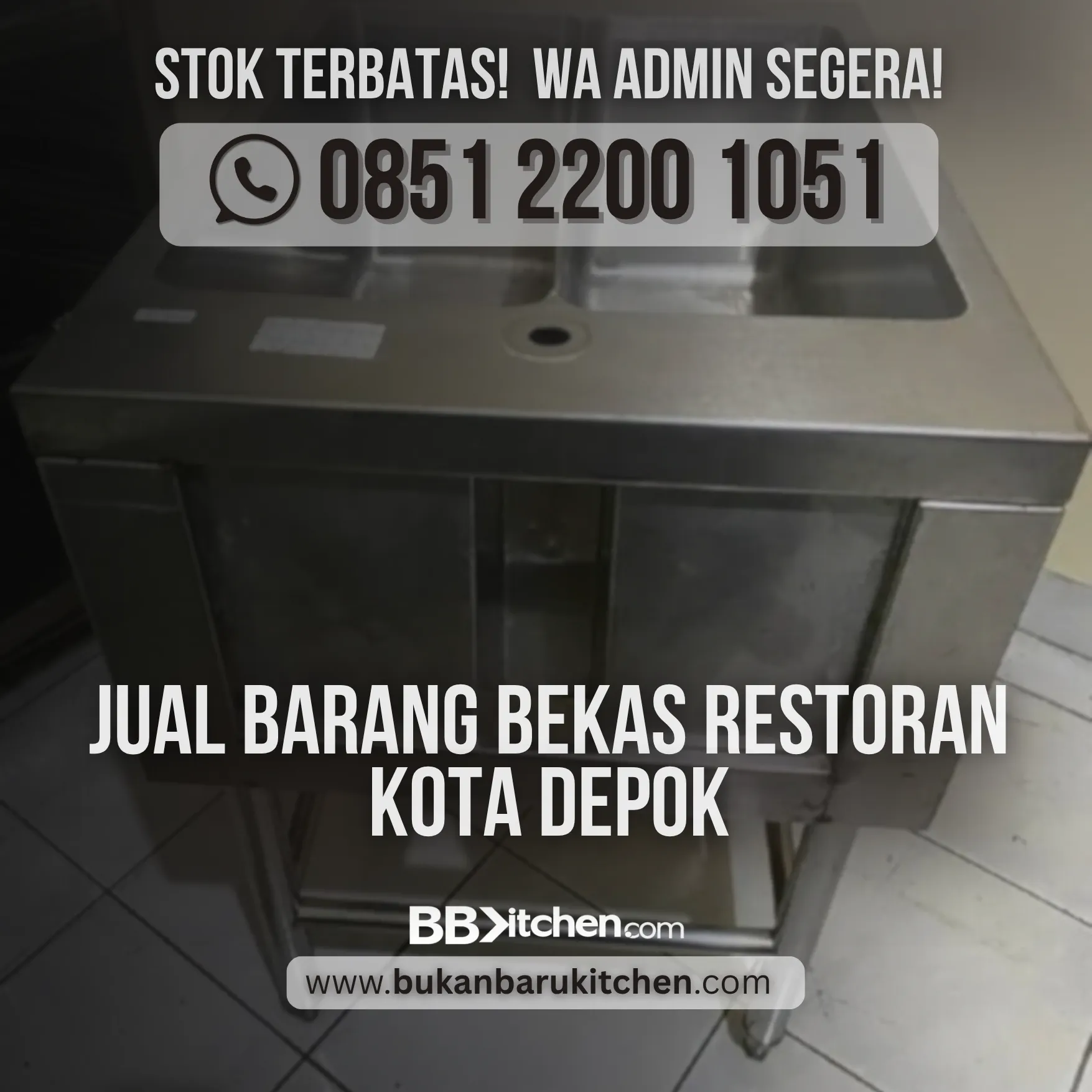 JUAL BARANG BEKAS RESTORAN KOTA DEPOK