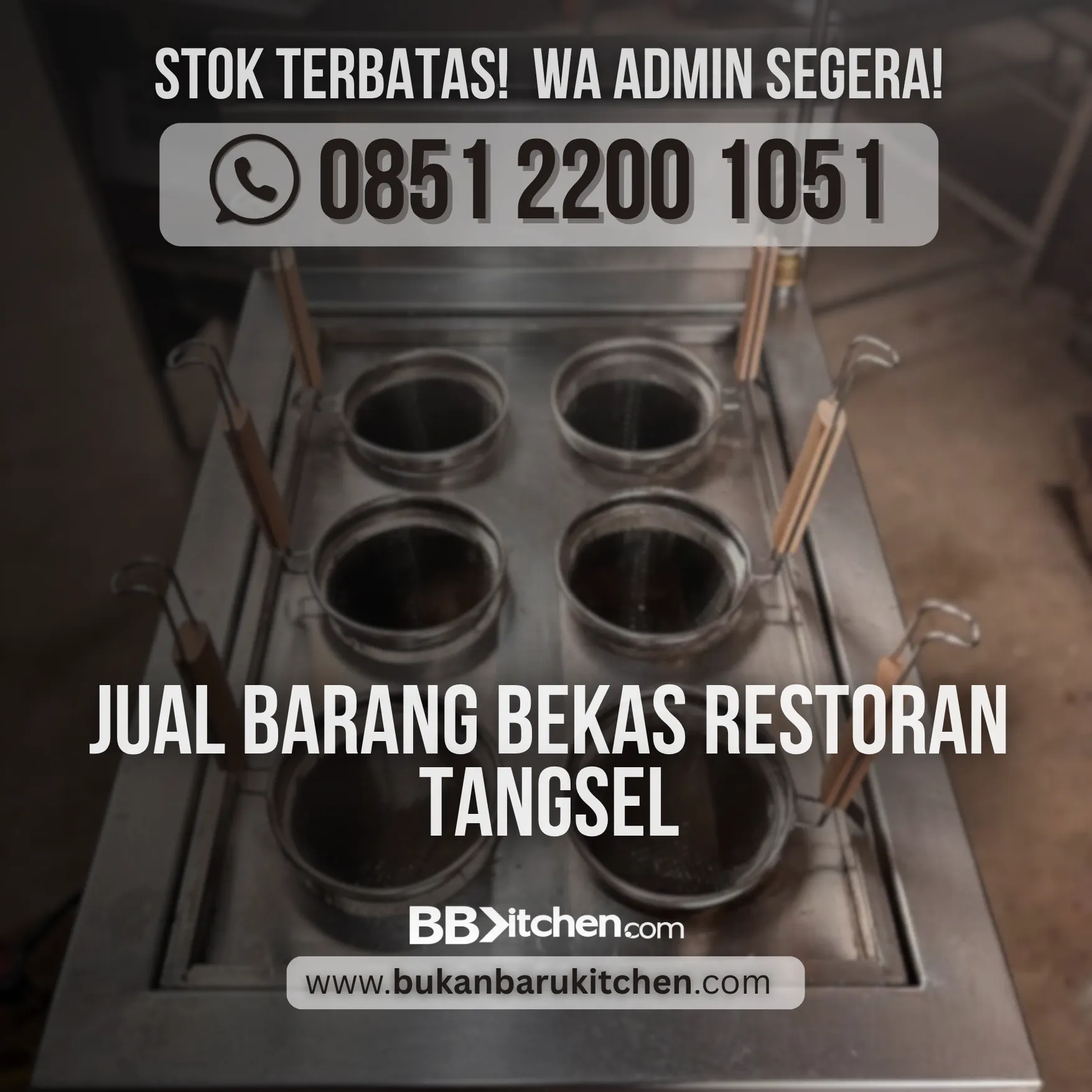 JUAL BARANG BEKAS RESTORAN TANGSEL