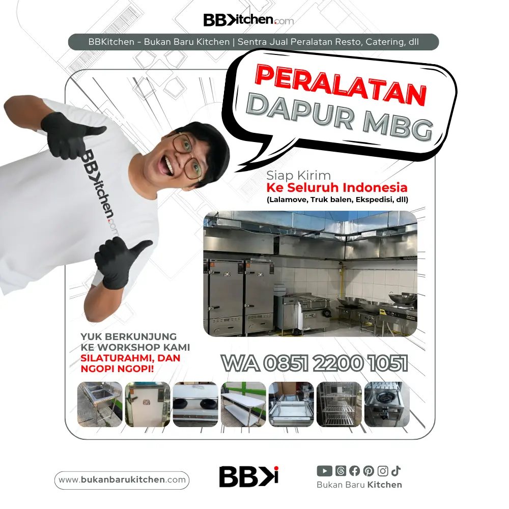 Solusi Peralatan Dapur MBG