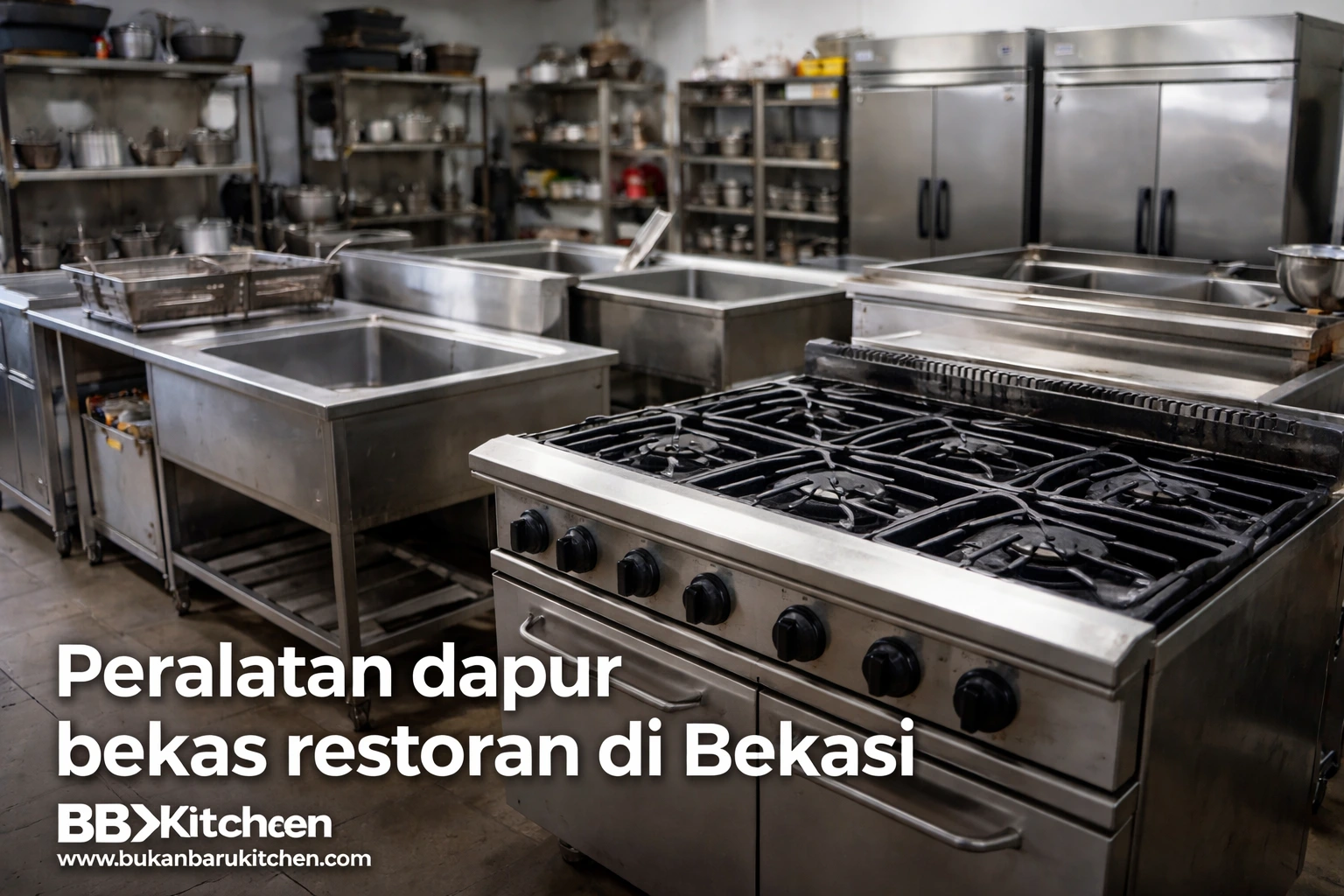 JUAL BARANG BEKAS RESTORAN BEKASI