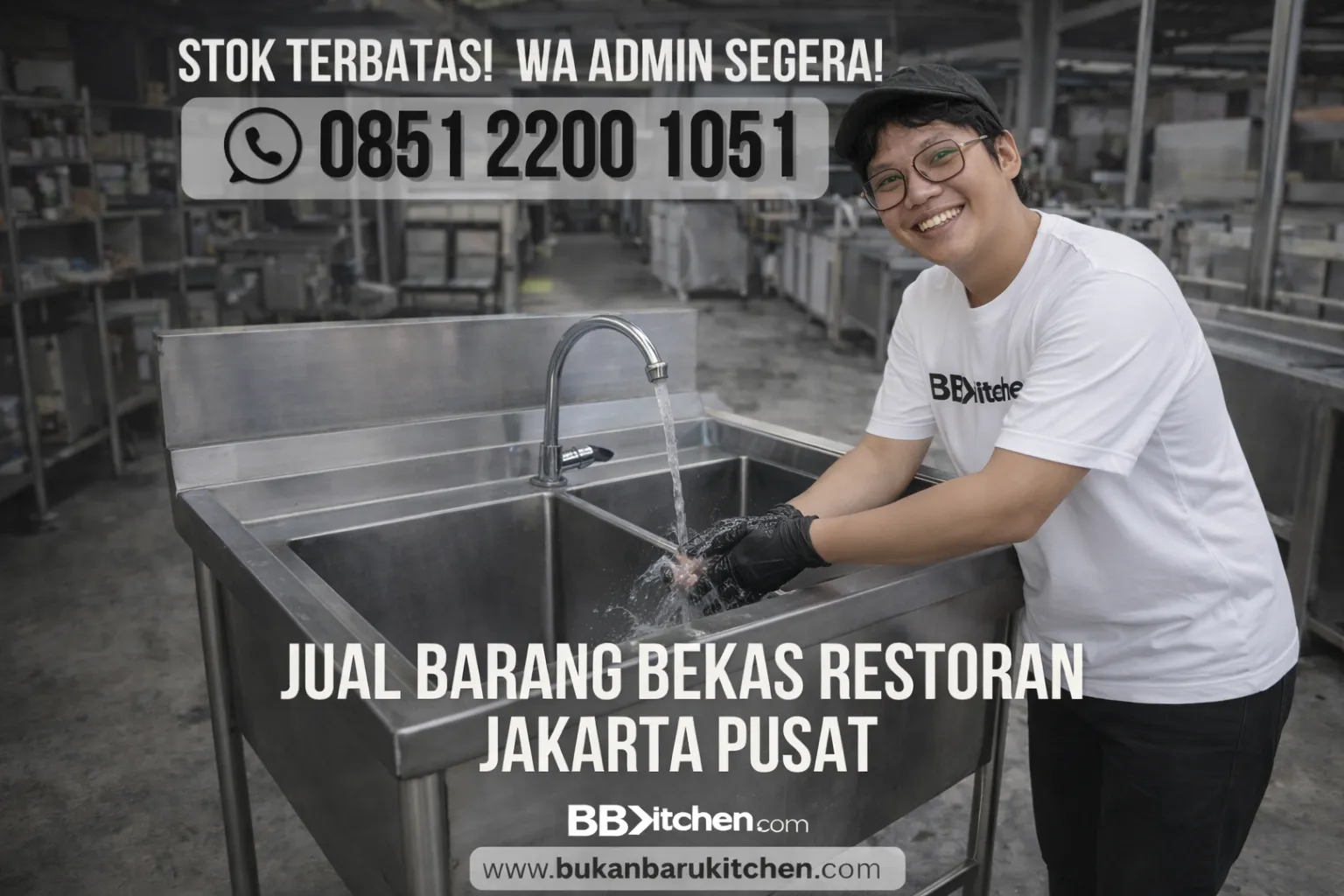 JUAL BARANG BEKAS RESTORAN JAKARTA PUSAT