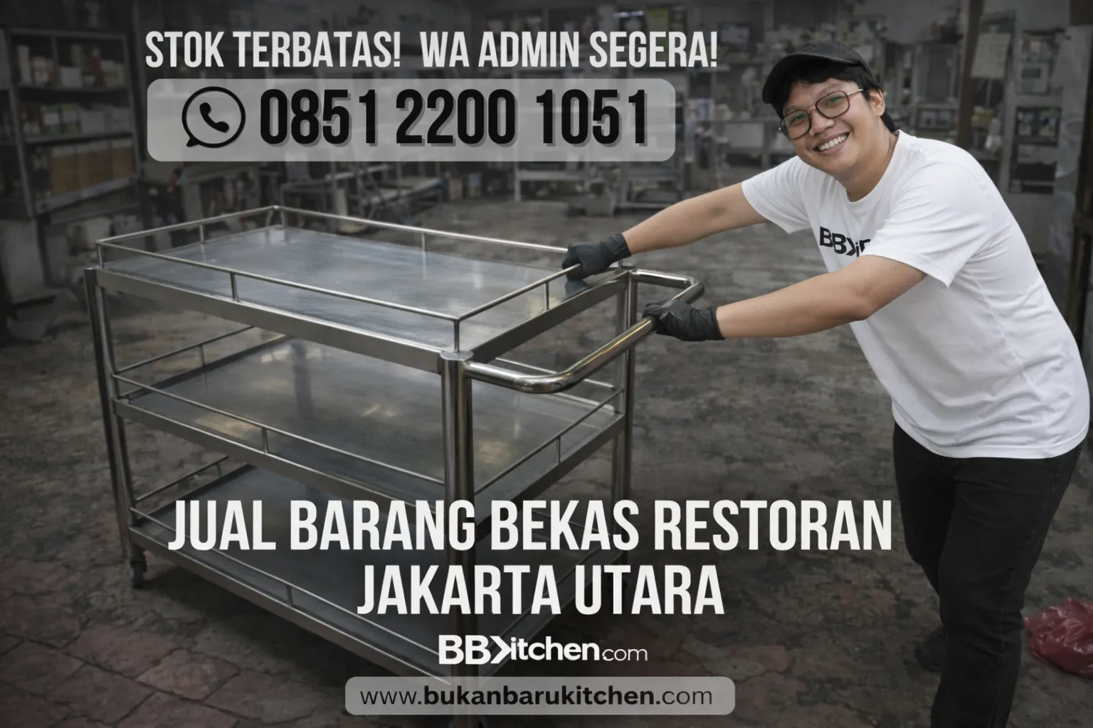 JUAL BARANG BEKAS RESTORAN JAKARTA UTARA