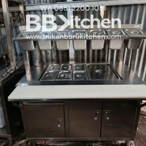 Bain Marie Lengkap Ukuran 120x95x85 untuk Restoran dan Katering