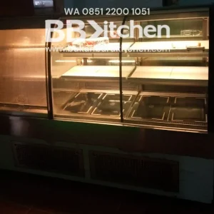 Cake Showcase Kombinasi Open Chiller KINCO P180 x L70 x T135 cm