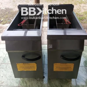 Deep Fryer Gas 20 L dengan 2 Basket - Merk GETRA
