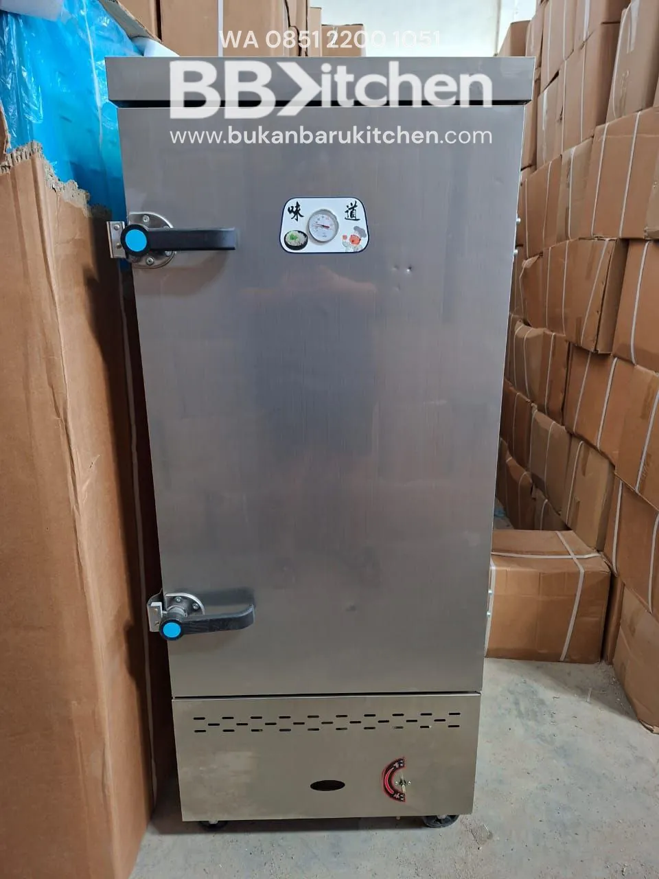 Gas Rice Steamer 12 Tray Baru