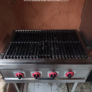 Grill Batu Lava Ukuran 80x67x85 untuk Restoran dan Katering