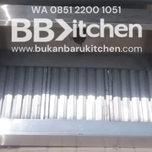 Hood Dapur Stainless Steel P150 x L90 x T45/60 cm
