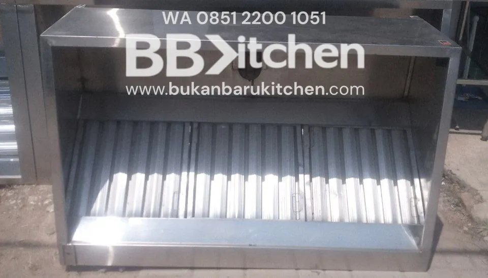 Hood Dapur Stainless Steel P150 x L90 x T45/60 cm