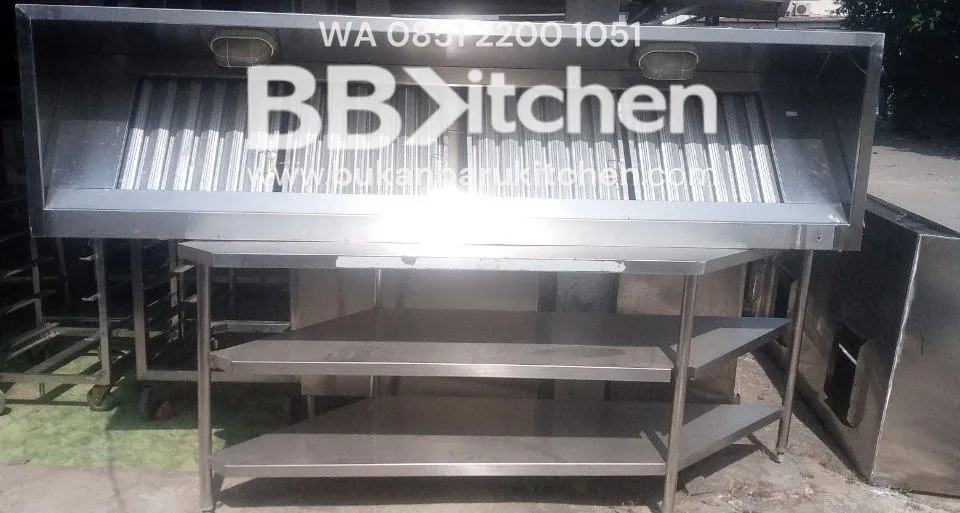 Hood Filter Lampu 244x65x30 cm