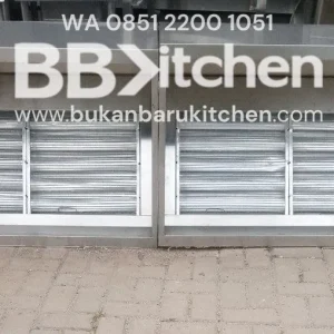 Hood Kitchen dengan Filter dan Lampu, Ukuran P 230 x L 80 x T 50 cm