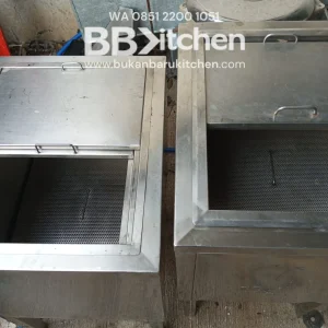 Ice Bin Panjang 50 x Lebar 60 cm - Tinggi Variasi untuk Dapur Komersial