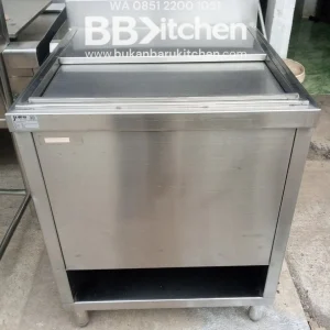 Ice Bin Stainless Steel P 68 x L 70 x T 85 cm