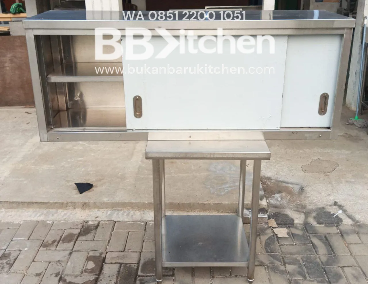 Kabinet Gantung Ambalan Sliding Door P 150 x L 40 x T 60 cm