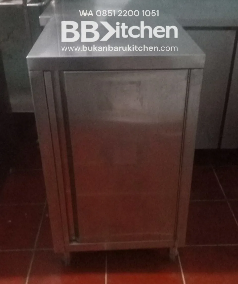 Kabinet Mini Stainless Steel P 50 x L 60 x T 86 cm