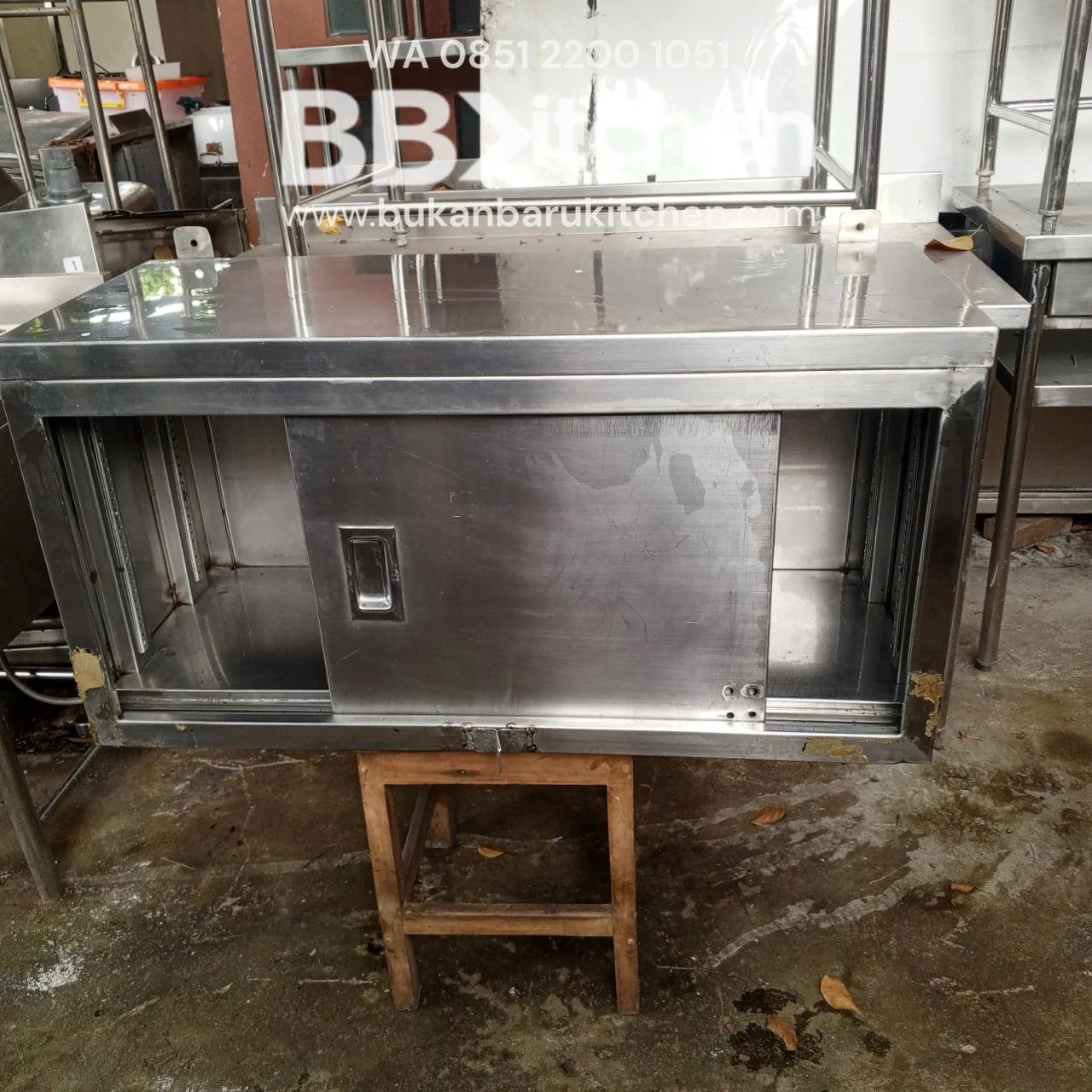 Kabinet Tembok Pintu Sleding 100x40x50 - Image 4