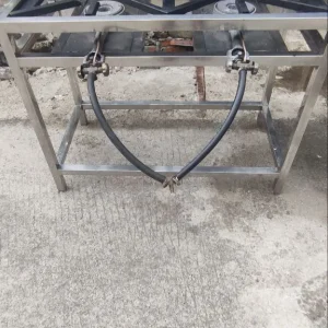 Kompor 2 Tungku High Pressure Ukuran 90x45x70