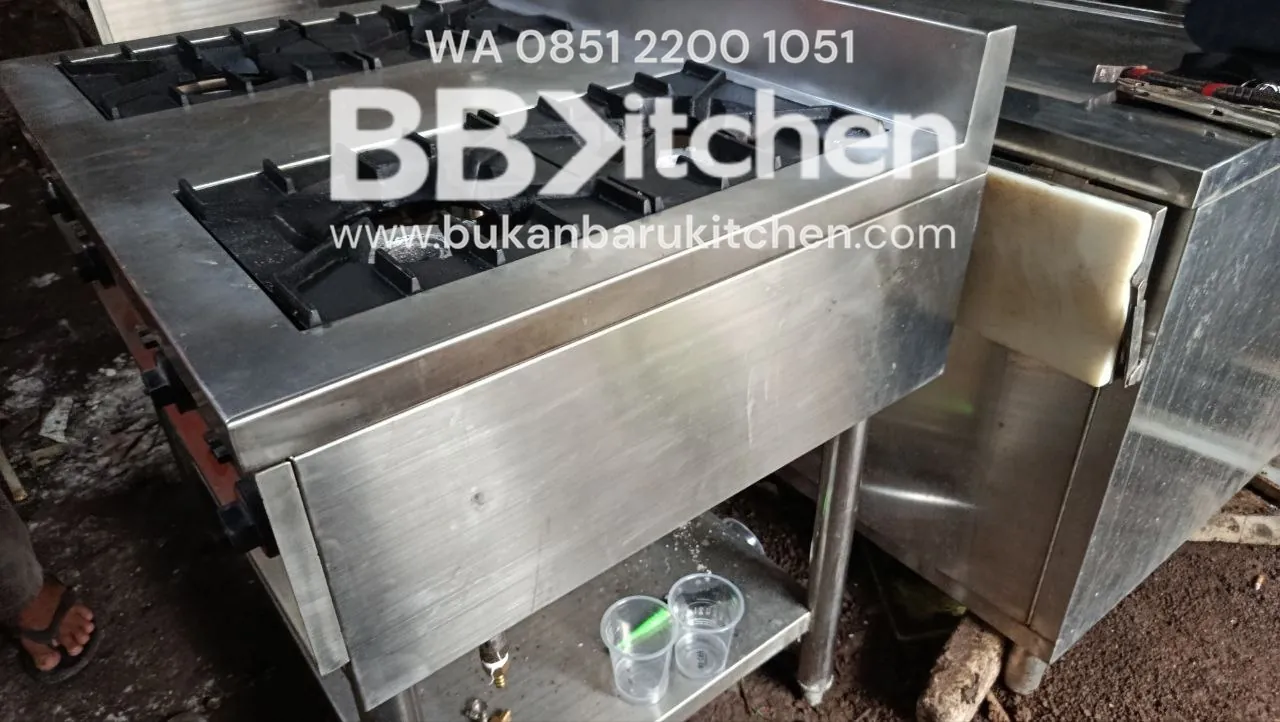 Kompor 4 Tungku High Pressure Ukuran 100x75x85 - Image 3