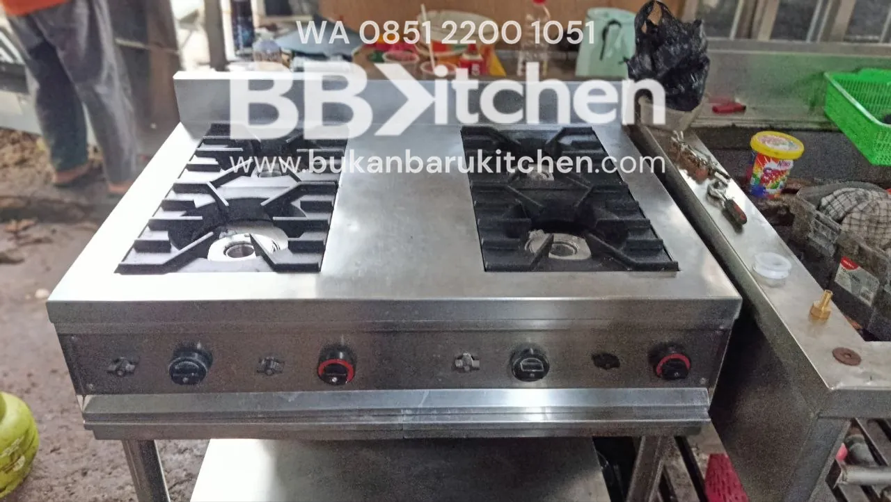 Kompor 4 Tungku High Pressure Ukuran 100x75x85 - Image 5