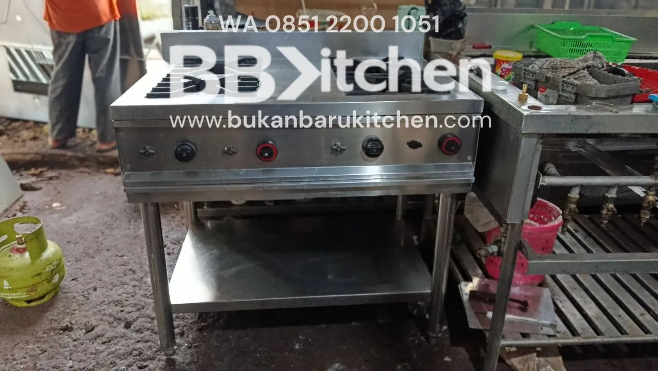 Kompor 4 Tungku High Pressure Ukuran 100x75x85
