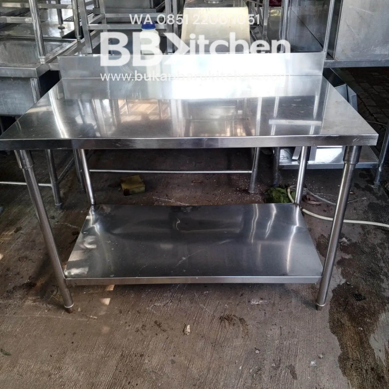 Meja 2 Susun Becksples Ukuran 120x70x85