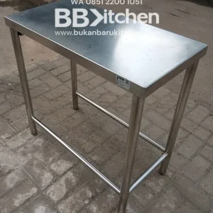 Meja Bumbu Stainless 1 Susun P40 x L80 x T80 cm