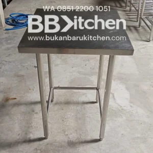 Meja Bumbu Stainless 1 Susun P60 x L60 x T85 cm