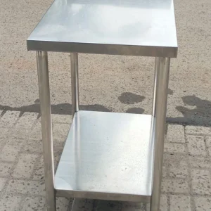 Meja Bumbu Stainless 2 Susun P 50 x L 75 x T 85 cm