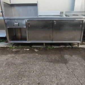 Meja Cabinet Kasir Ukuran 210x75x85