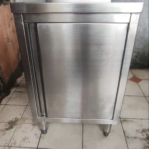 Meja Cabinet Stainless Steel Ukuran 55x75x85