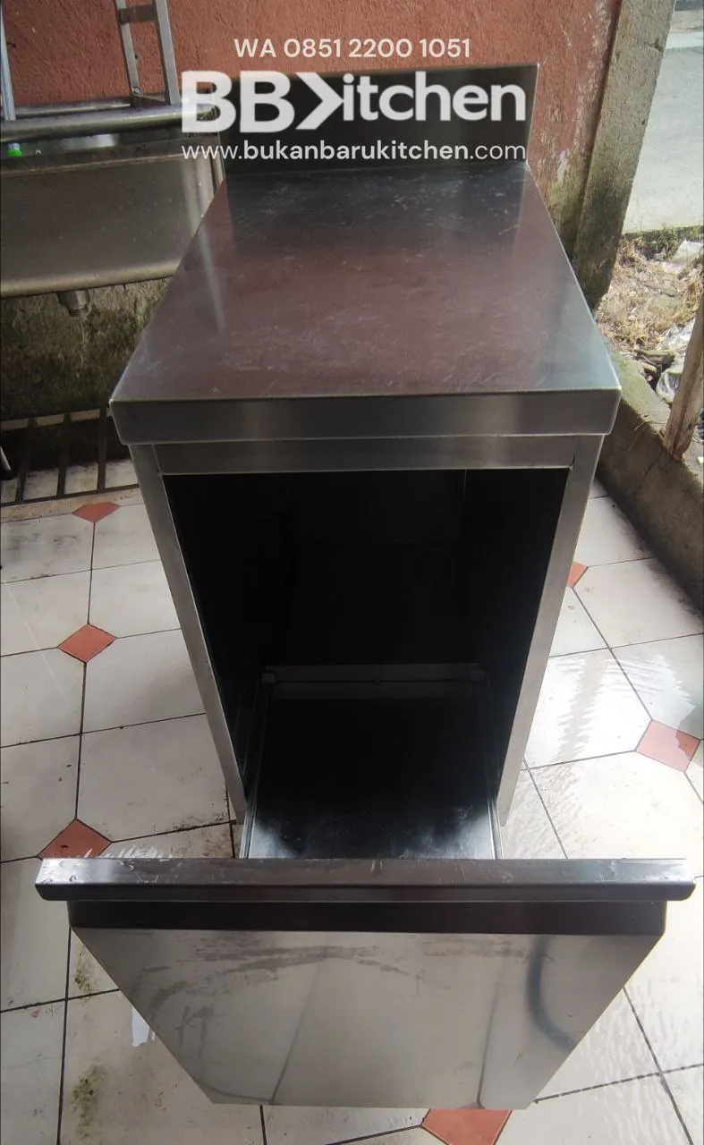Meja Cabinet Stainless Ukuran 45x75x85 - Image 2