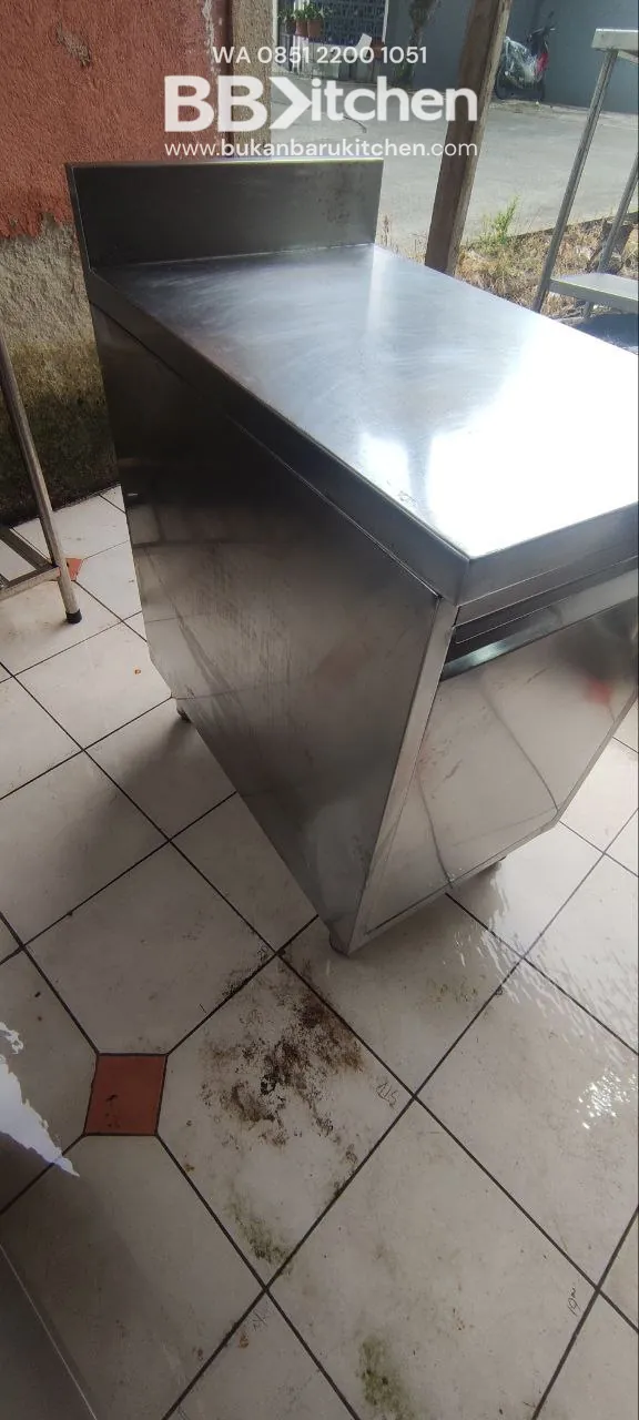 Meja Cabinet Stainless Ukuran 45x75x85 - Image 3