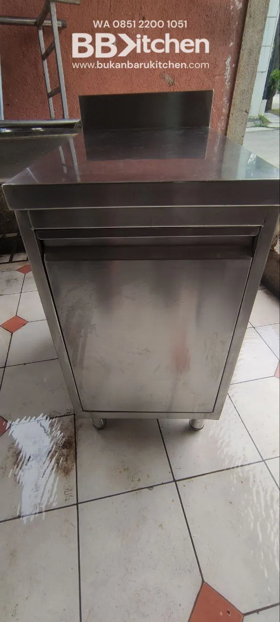 Meja Cabinet Stainless Ukuran 45x75x85