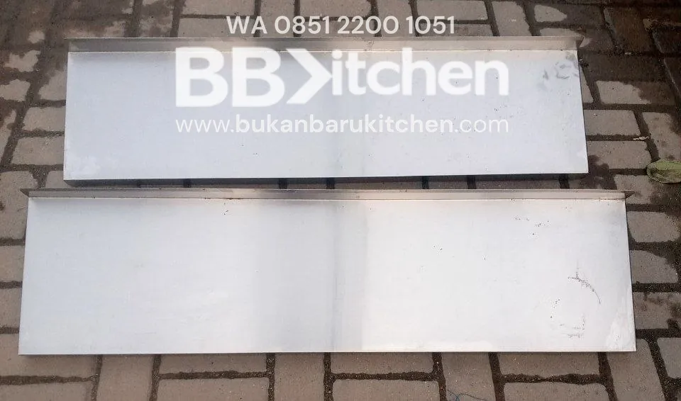 Meja Dinding Stainless Steel P 115 x L 30 cm