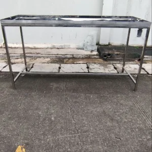 Meja Display Ayam/Ikan Ukuran 200x76x100