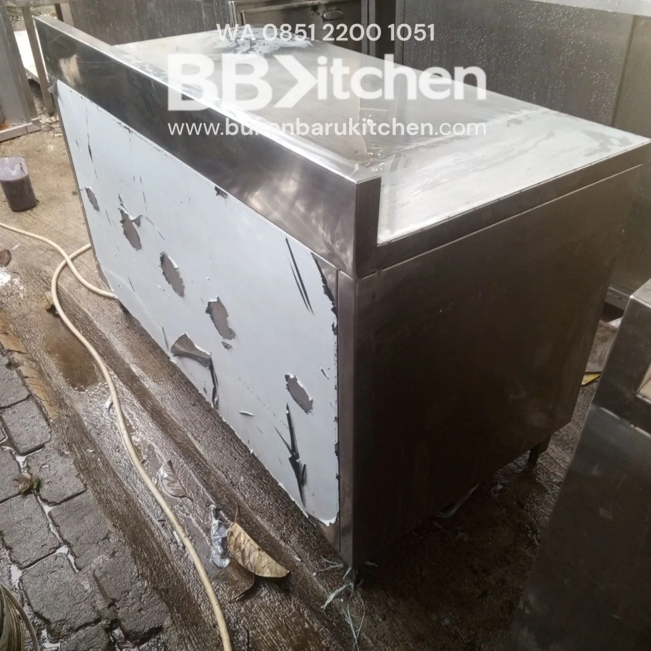 Meja Kabinet Ambalan Pintu Kupu-Kupu Becksples Ukuran 140x70x85 - Image 6