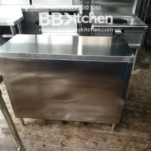 Meja Kabinet Ambalan Tanpa Pintu Ukuran 100x40x85
