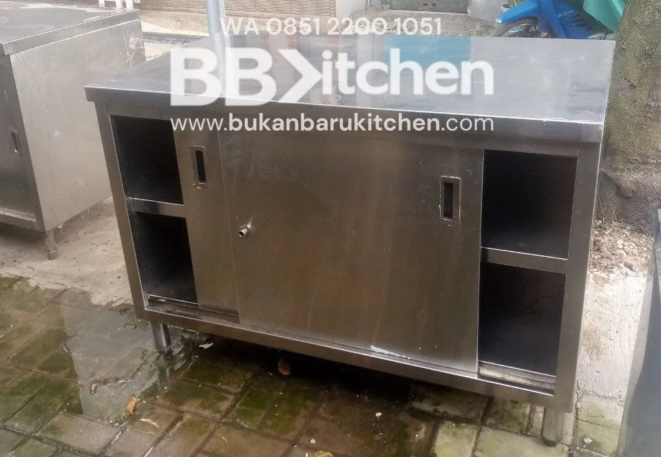 Meja Kabinet Sliding Door P120 x L70 x T80-83 cm