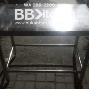 Meja Kompor 1 Susun Stainless P 86 x L 56 x T 62 cm