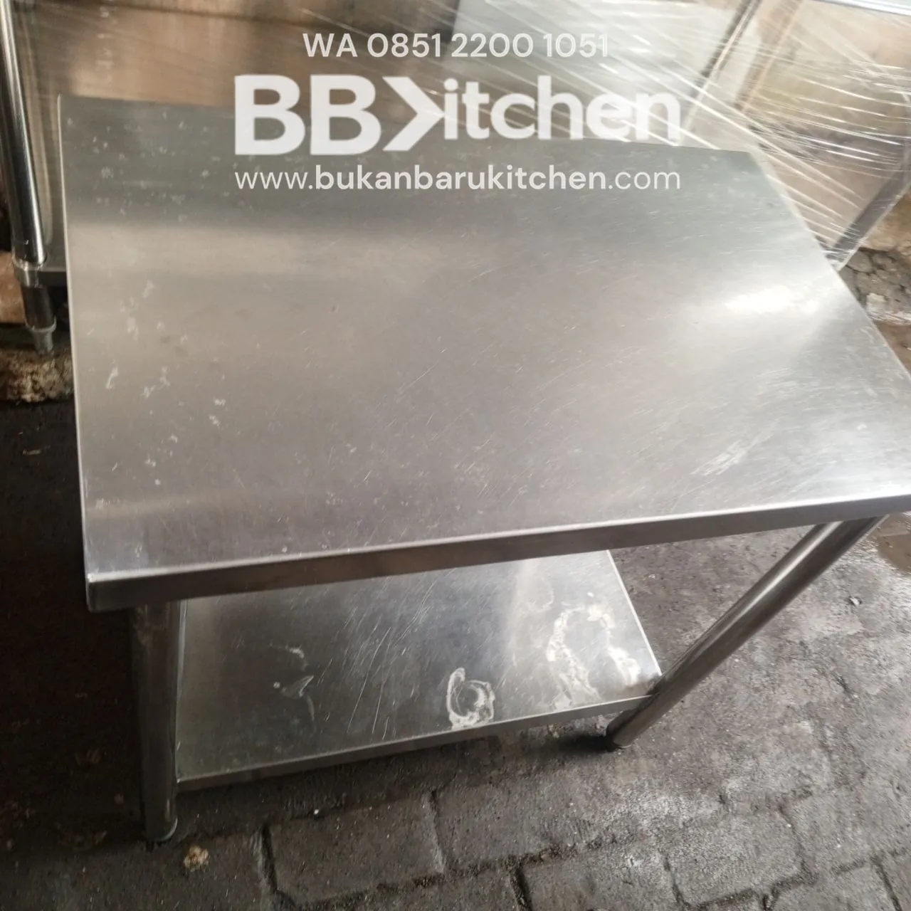 Meja Kompor 2 Susun Ukuran 70x45x70