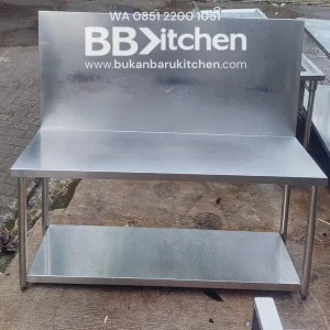 Meja Kompor Backsplas 140x50x65 cm