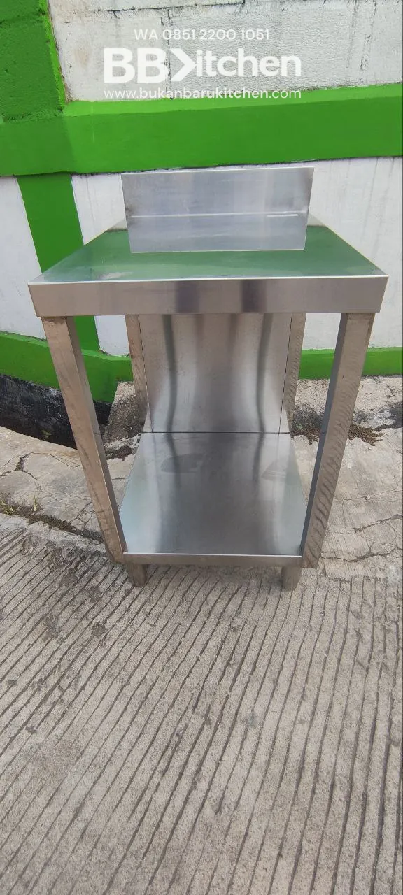 Meja Preparation 2 Ambalan Solid 50x70x80