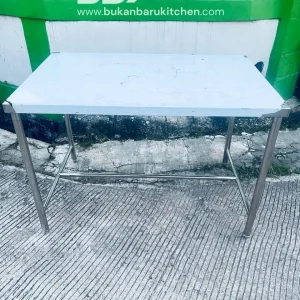 Meja Prepare Stainless Steel Ukuran 120x75x83