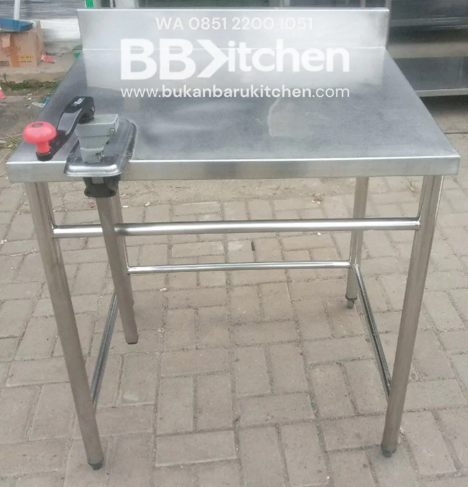 Meja Stainless 1 Susun 80x70x86 cm BBKitchen