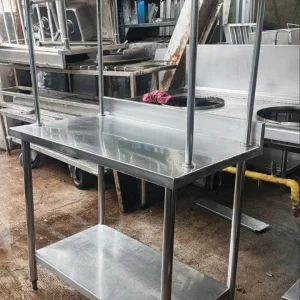 Meja Stainless 2 Susun 100x60x85
