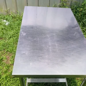 Meja Stainless 2 Susun P.100x60x85cm